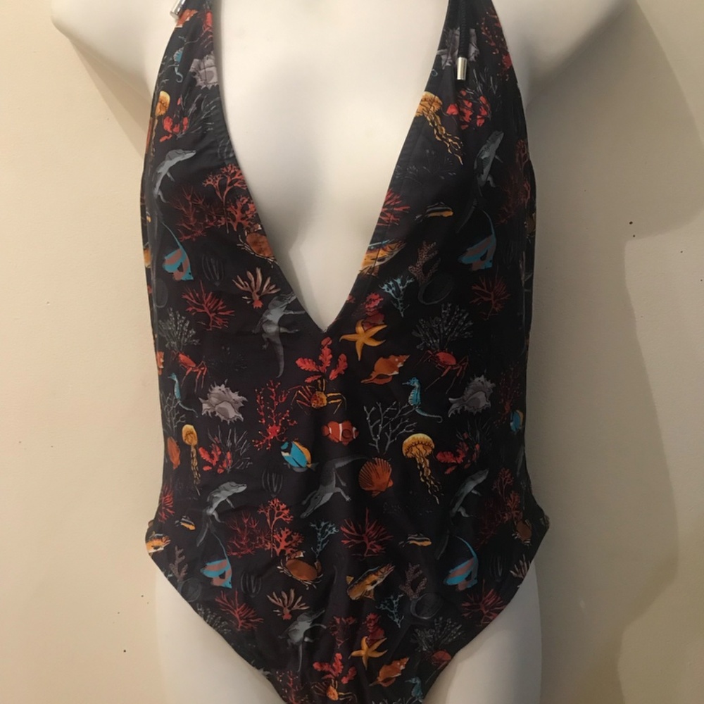 Maillot de bain dos nu Lacoste